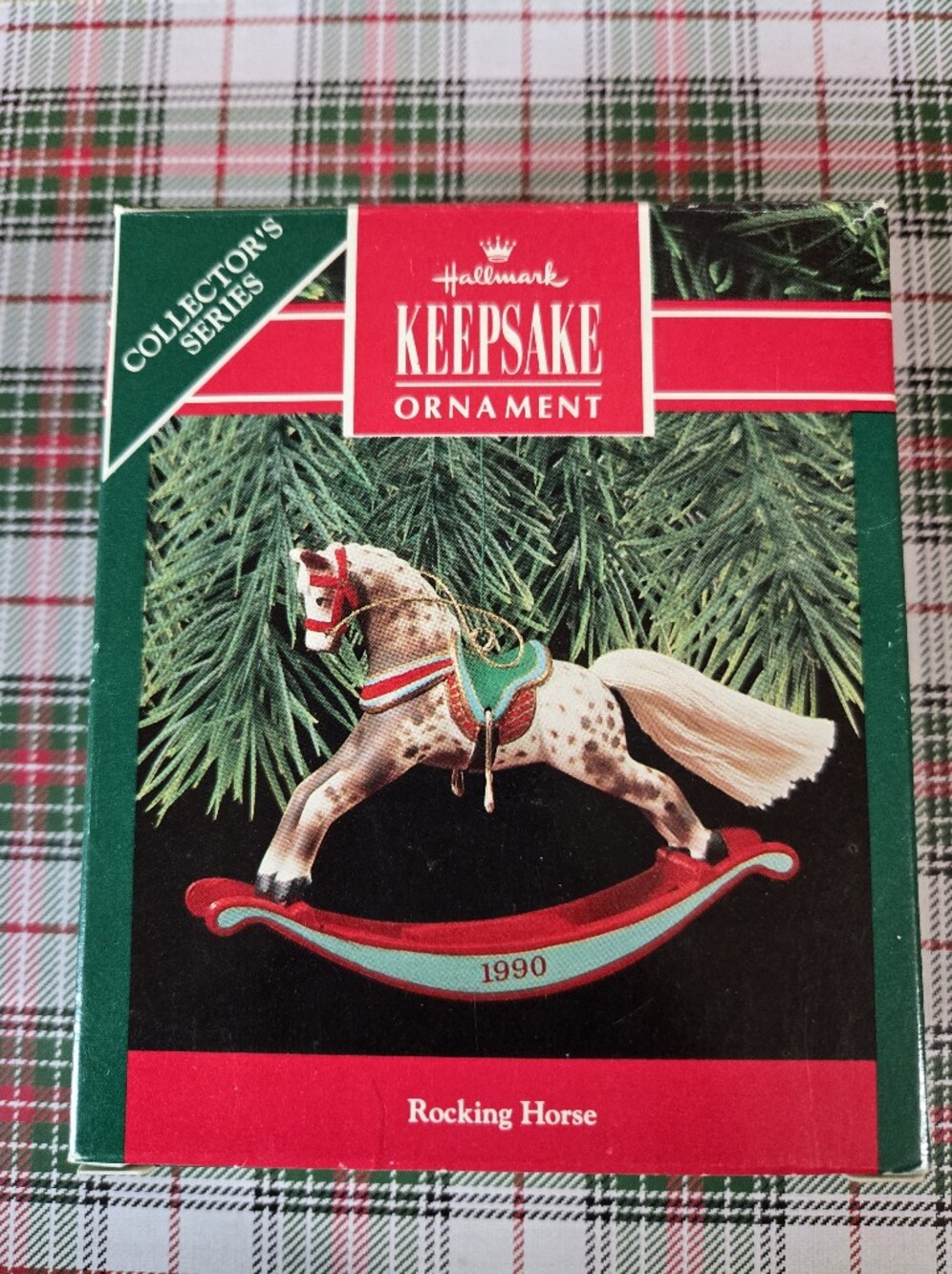 Hallmark Keepsake 'Rocking Horse' Ornament - Vintage 1990